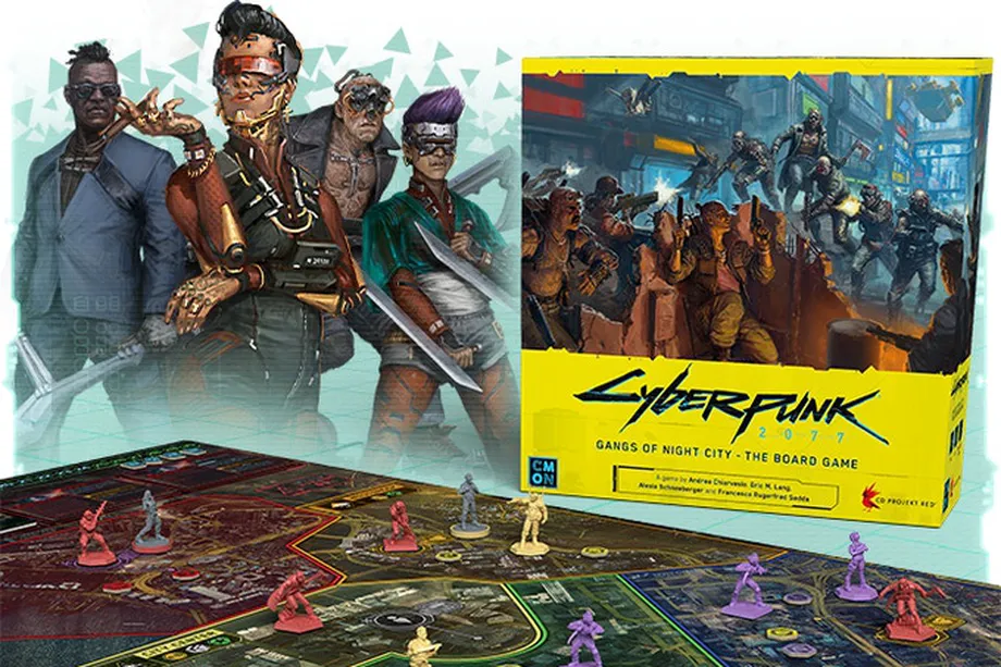 Cyberpunk 2077 vai ganhar versão para jogo de tabuleiro;