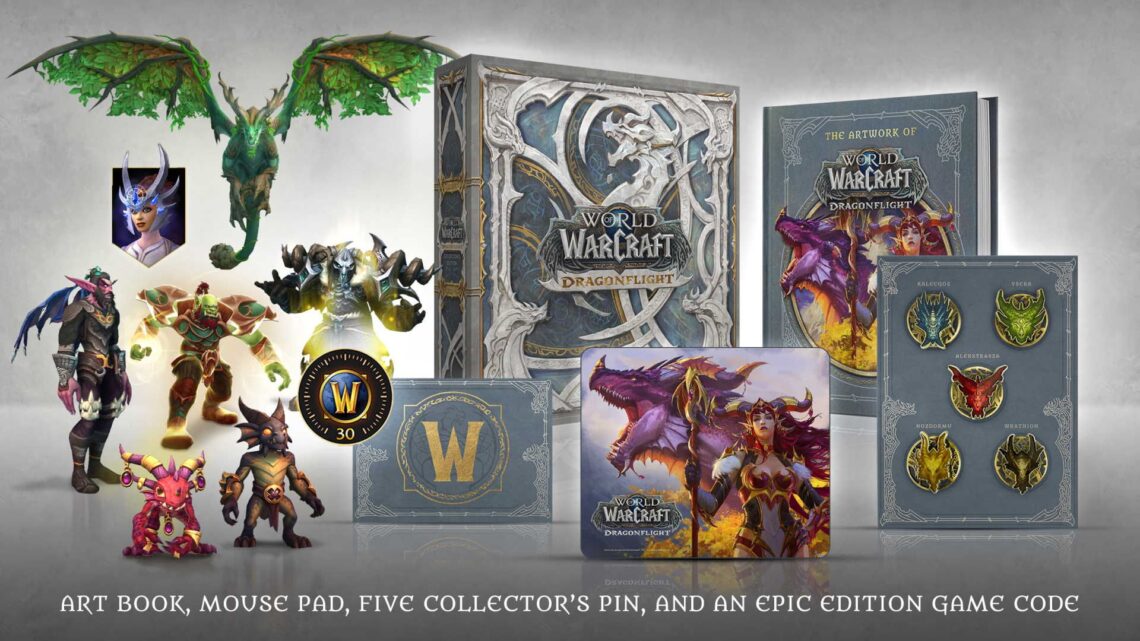 As pré-encomendas de World of Warcraft Dragonflight já estão abertas, com expansões chegando ainda este ano
