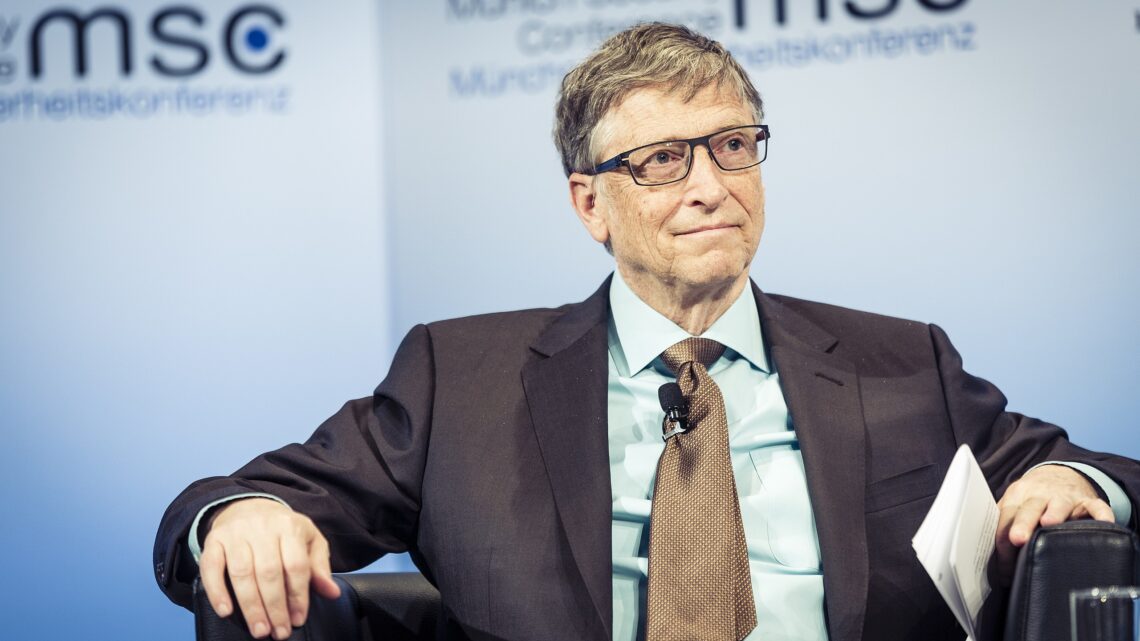 Bill Gates almeja doar quase toda sua fortuna para caridade;