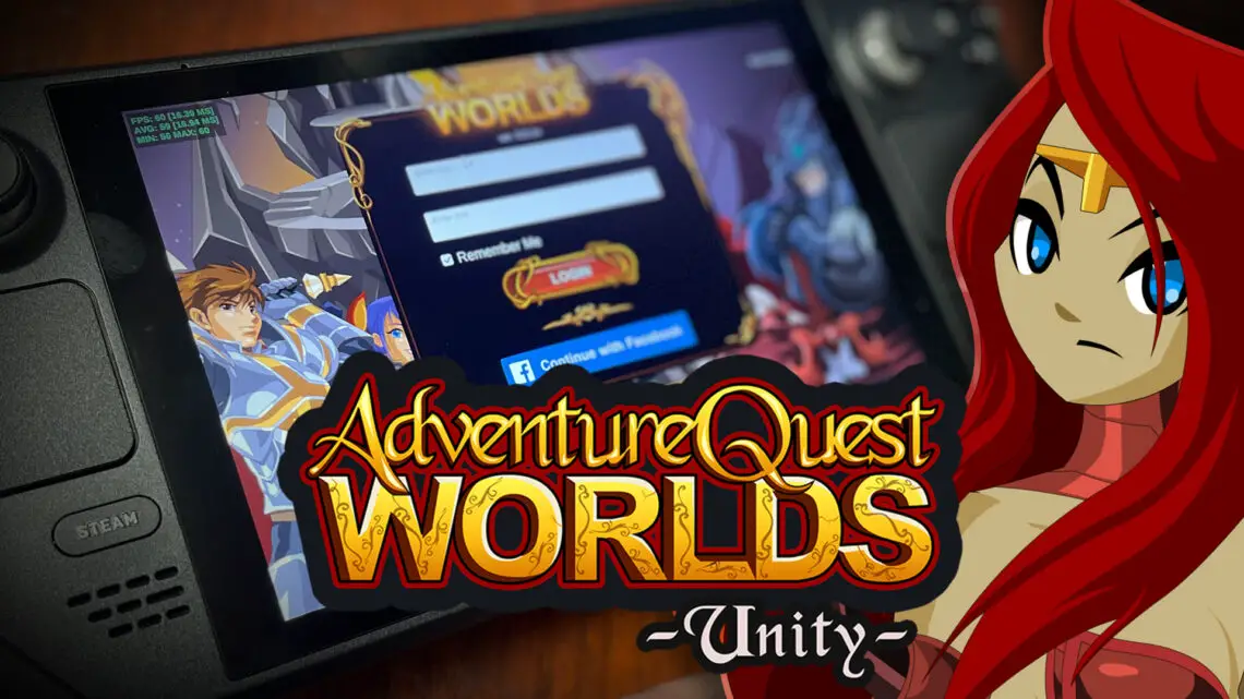 AdventureQuest Worlds: Unity Spiritual Reboot está programado para ser lançado no PC, celular e Steam Deck em 2023