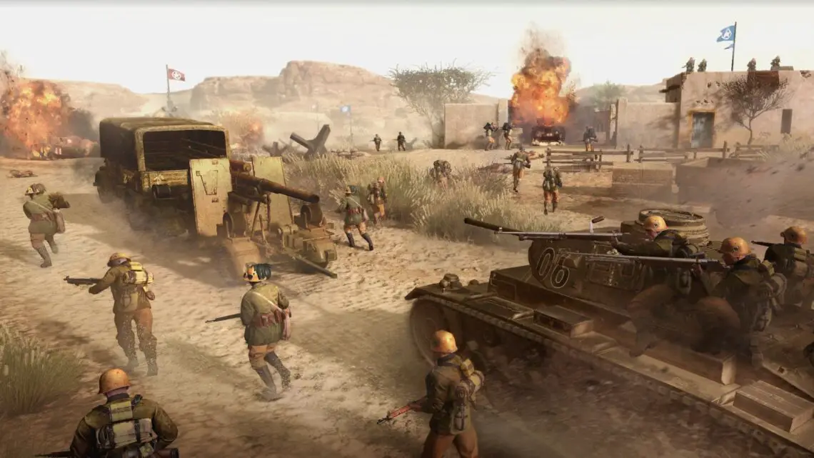 Company of Heroes 3 chega ao Steam em 17 de novembro, missão do Norte da África revelada e jogável por uma semana