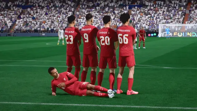 Como ficar atrás da cerca para cobranças de falta no FIFA 23