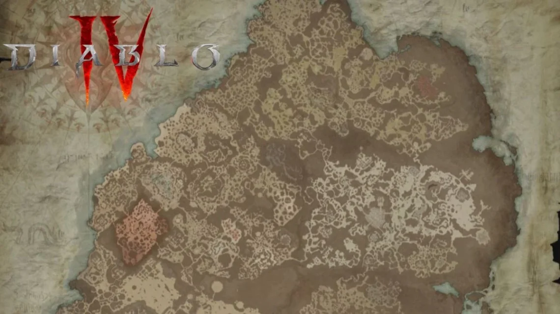 Apresentando o tamanho do mundo(MAPA) de Diablo 4